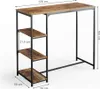 Vicco Bartisch Fyrk, 120 x 50 cm mit Regalen, Eiche Produktbild-Vorschau 3