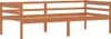 vidaXL Massivholzbett Honigbraun Kiefer 90x200 cm Produktbild-Vorschau 3