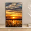 MuchoWow® - Leinwandbilder - Sonnenuntergang - Meer - Produktbild-Vorschau 2