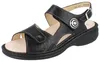 FINN COMFORT Denia Damen Sandalen schwarz black Glattleder Produktbild-Vorschau 1