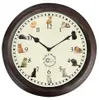 Horloge murale Esschert Design avec sons de chat, diamètre Voir les images du produit 2