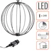 Boule lumineuse à suspendre pour l'extérieur 40 cm avec Voir les images du produit 3