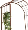 Rosenspalier Rosenbogen Torbogen 160 cm Rankhilfe Rost Produktbild-Vorschau 10