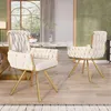 Sweiko Samt-Esszimmerstuhl, 2er set, Sessel, einzelner r Produktbild-Vorschau 1