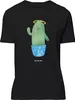 Mr. & Mrs. Panda Tshirt Kaktus Heilig - Schwarz - Geschenk, Produktbild-Vorschau 1