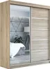 Schwebetürenschrank Kleiderschrank GAP 180 cm Schrank Produktbild-Vorschau 2