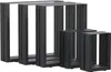 DanDiBo 2x telaio per panca in metallo nero 43 x 40 cm Anteprima dell’immagine prodotto 13