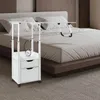 Überbett-Tisch - Rollbarer Bett-Tisch - Höhenverstellbar - Produktbild-Vorschau 4