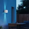 LED Außen-Wandlampe, Aluminium, Up & Down, weiß, L 10 cm Produktbild-Vorschau 3