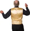 Pailletten-Weste Herren - gold, M Produktbild-Vorschau 3