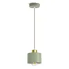 LUXOLAR Pendelleuchte Salbeigrün Ø12 cm – Minimalistische Produktbild-Vorschau 1