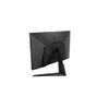 The back view of a black computer monitor on a white background. Produktbild-Vorschau