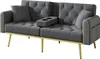 Merax 2 Sitzer Sofa, Couch mit Liegefunktion, 3 Produktbild-Vorschau 9