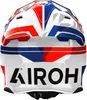 Airoh Twist 3 Dynasty Motocross Helm, weiß/blau/rot, L Produktbild-Vorschau 3