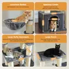 PAWZ Road Kratzbaum Grosse Katzen stabil mit 11cm Stämme, Produktbild-Vorschau 3