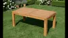AS-S Wuchtiger Echt Teak Bigfuss Gartentisch 180x90 Produktbild-Vorschau 5