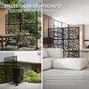 ML-Design Metall-Sichtschutz Firenze 90x180 cm aus Stahl Produktbild-Vorschau 6