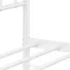 vidaXL Struttura letto con testiera in metallo bianco Anteprima dell’immagine prodotto 11