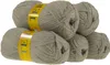 5 x 100g Strickgarn TERA Uni Strickwolle Handstrickgarn Produktbild-Vorschau 2