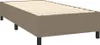 Struttura letto in tessuto taupe 90x200 cm Anteprima dell’immagine prodotto 3