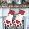 TOPANBIETER 999 Weihnachtsstrumpf rot Tierpfote Weihnachten Produktbild-Vorschau 6