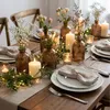 Vasi in vetro Relaxdays, set da 12, vasi decorativi, design Anteprima dell’immagine prodotto 5