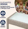 CASARIA® Gartenmöbel Set Wetterfest 4 Personen Outdoor Produktbild-Vorschau 4