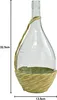 6 X 2L Flasche + EKO Korb GLASBALLON Weinballon GLASFLASCHE Produktbild-Vorschau 5