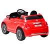 Auto elettrica per bambini Fiat 500 rossa Anteprima dell’immagine prodotto 4