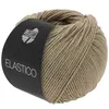A ball of yarn with a label wrapped around it. Produktbild-Vorschau