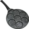 Pancake Pfanne 7 Smileys marmorierte Antihaftbeschichtung Produktbild-Vorschau 5