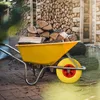 Relaxdays Schubkarrenrad 3.50-6, Vollgummi, Produktbild-Vorschau 2