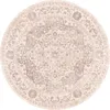 Rond Vintage Tapijt 200 cm Roze/Oranje Kindertapijt Productafbeelding-voorbeeld 2