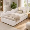 INONEFT Polsterbett Schlafsofa 90x200 mit Hydraulischer Produktbild-Vorschau 9