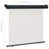 vidaXL Tenda laterale per balcone 165x250 cm crema Anteprima dell’immagine prodotto 11