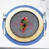 Podkładka Okrągła Na Stół Pod Talerz Mata Kuchenna 38Cm Podgląd zdjęcia produktu 3