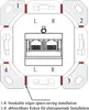 goobay CAT 6a universele wanddoos, inclusief Productafbeelding-voorbeeld 3