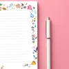 Friendly Fox Briefpapier Set "Blumen", DIN A4 Briefpapier Produktbild-Vorschau 5