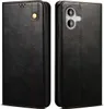 Etui pour iPhone 17 étui en cuir avec fonction stand noir Voir les images du produit 1