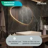 Mirlux Badspiegel mit LED-Beleuchtung - Asymmetrisch - Produktbild-Vorschau 5
