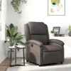 vidaXL Fauteuil relax marron foncé cuir véritable Voir les images du produit 2