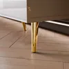 Kommode mit Schubladen ONYX Kaschmir auf goldenen Beinen, Produktbild-Vorschau 5