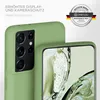 Soft-Case für Samsung Galaxy S21 Ultra, Farbe:Bambusgrün Produktbild-Vorschau 5