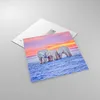 Bilder auf glas - Bären Winter Schnee Familie - 60x60cm - Produktbild-Vorschau 2