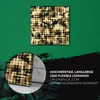 Coloray Uhr auf Leinwand 30x30 cm Wand Uhr Dekoration Produktbild-Vorschau 5