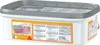 A white plastic tub with a gray lid containing a sealant or adhesive product. The tub has a prominent yellow label with product information and branding. Produktbild-Vorschau