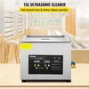 A VEVOR 15L ultrasonic cleaner is shown in a clean, well-lit environment that resembles a retail or laboratory setting, with shelves of products in the background. Náhľad obrázku produktu