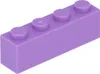 Lego® 100 Stück 3010 Stein Brick 1x4 Part Basic Steine 100 Produktbild-Vorschau 1