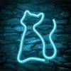 Forever Light Neon-LED Katze | Türkis Produktbild-Vorschau 4
