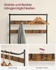 VASAGLE Garderobenständer, Garderobe mit Schuhbank, Produktbild-Vorschau 6